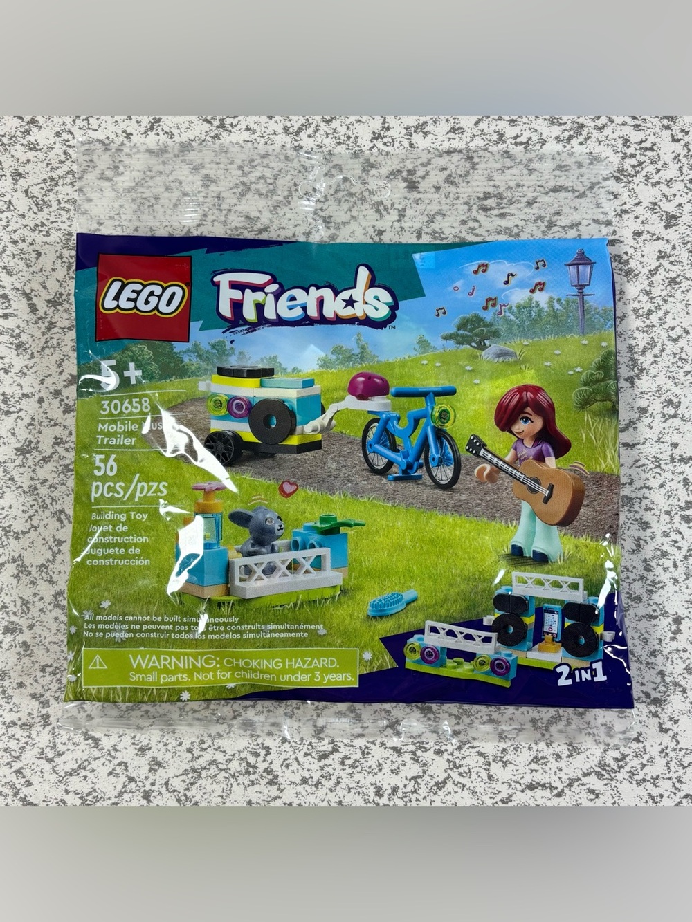 LEGO 30658 Friends Mobile Music Trailer Polybag Set Kit New